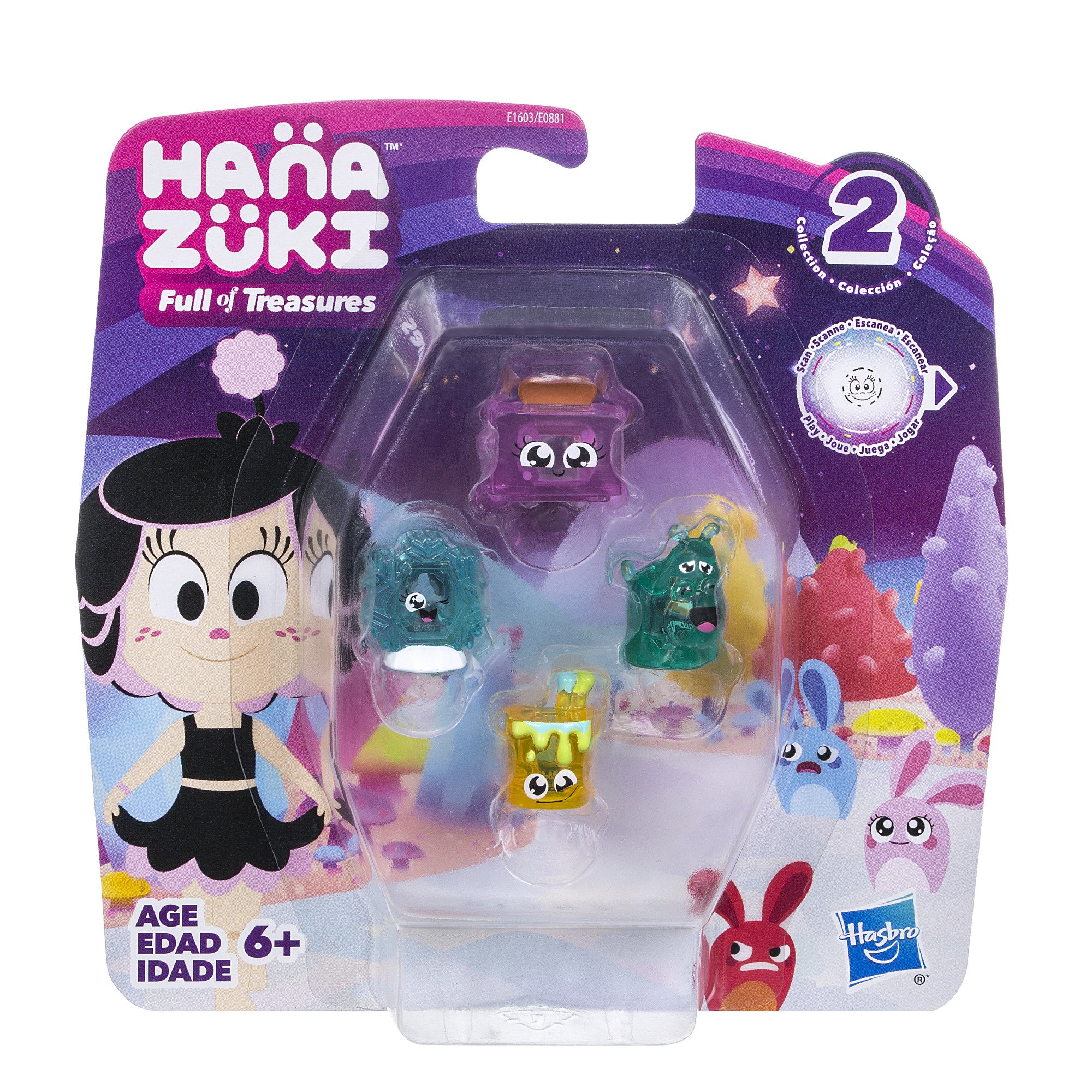 Hanazuki Treasure 4-Pack 2 : Amazon.sg: Toys